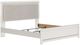 Signature Design by Ashley® Zuraleus White King Panel Bed with Upholstered Headboard-0
