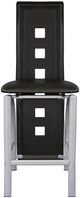 Homelegance® Sona Black/Silver Counter Chair-2