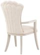 Michael Amini® Fantosini Silver Leaf Dining Arm Chair-3
