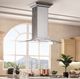 ZLINE 36" Stainless Steel Island Range Hood-1