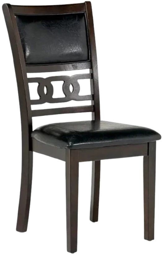 New Classic® Home Furnishings Gia 6-Piece Black/Dark Brown Dining Table Set-3