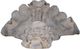 A & B Home Aged Stone Greek Style Wall Planter-3