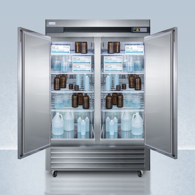 Accucold® Pharma-Lab Performance Series 49.0 Cu. Ft. Stainless Steel Upright Pharmacy Refrigerator-3
