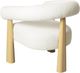 TOV Furniture Spara Cream/Natural Accent Chair-4