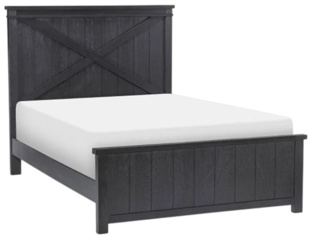 Legacy Kids Teen Flatiron Black Full Panel Bed-0