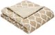 Olliix by Madison Park Oversized Ogee Tan Down Alternative Throw-0