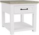 Riverside Furniture Cora Fog Side Table with Cloud Base-0