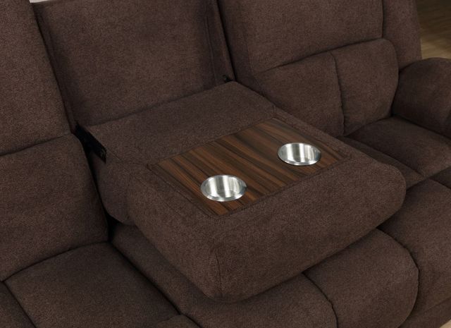 Coaster® Waterbury Brown Upholstered Motion Sofa-3