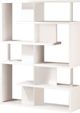 Coaster® Hoover White/Chrome 5-Tier Bookcase-0