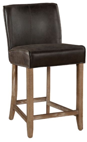 Home Trends & Design Buddy Dark Brown Counter Stool-0