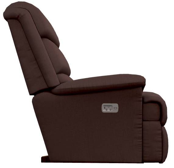 La-Z-Boy® Astor Redwood Power Rocking Recliner with Headrest and Lumbar-2