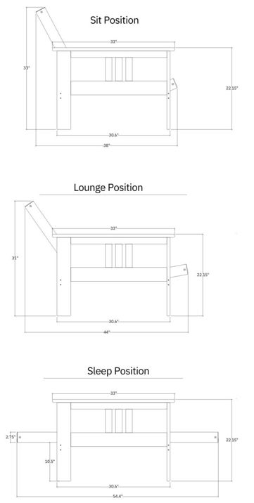 Kodiak Furniture Monterey Barbados Full Futon Frame-1