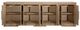 Dovetail Furniture Delacruz Natural Oak Sideboard-4