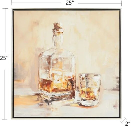 Stylecraft Cocktail Hour ll Wall Art-2