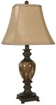 Lamps Per Se Bronze Table Lamp with Marble Accent-0