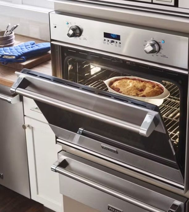 Viking® 3 Series 30" Antique Bronze Single Electric Built In Oven-3
