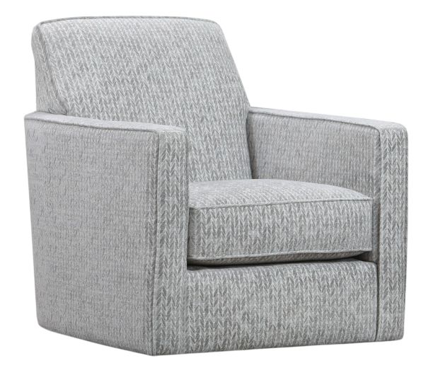 Behold™ Home Bowmore Gray Swivel Chair-0