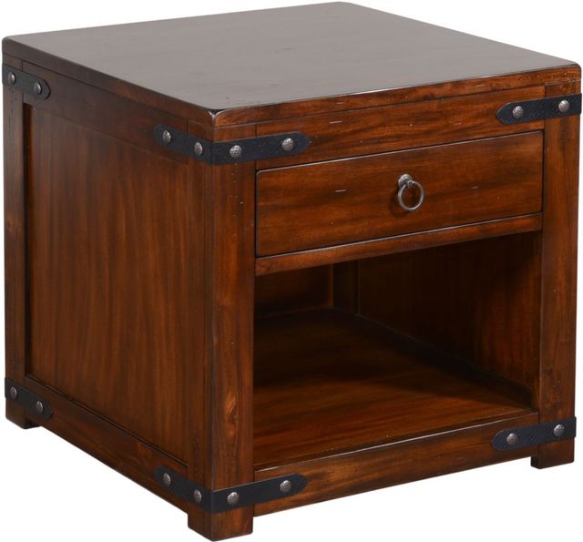 Sunny Designs™ Santa Fe Dark Chocolate End Table-0
