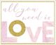 Classy Living Amanda Murray All You Need is Love Wall Art-1