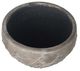 A & B Home Gray Planter Pot with Grass Patterns-2