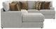 Jackson Furniture Tori 3-Piece Birch Left-Arm Facing Sectional and Chaise-4