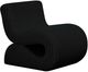 TOV Furniture Senna Black Corduroy Oversized Accent Chair-0