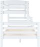 Powell® Porter White Twin/Full Bunk Bed-4