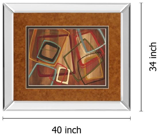 Classy Living Abstract Geometry Wall Art-1