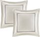 Olliix by Madison Park Signature Willow Oak Grey Queen Reversible Cotton Comforter Set-4