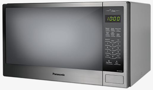 Panasonic® Genius® 1.3 Cu. Ft. Stainless Steel Countertop Microwave