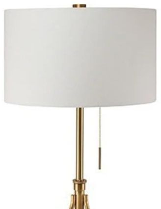 Furniture of America® Zaya Stained Gold Floor Lamp-1
