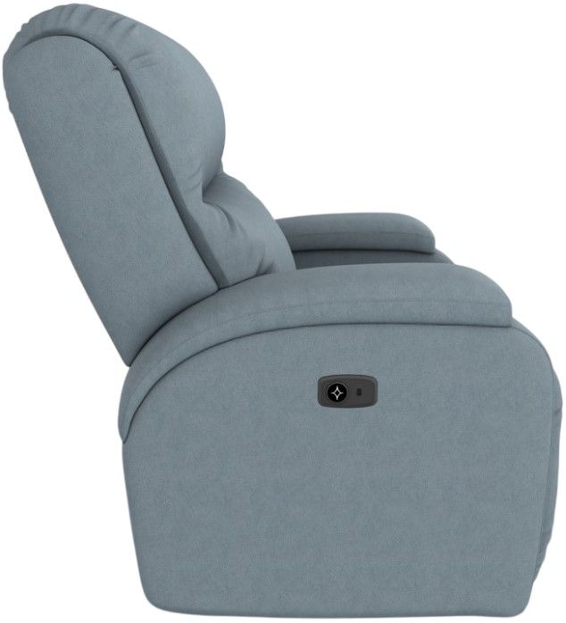 Best® Home Furnishings Customizable Maverly Leather Power Tilt Headrest Swivel Glider Recliner-2