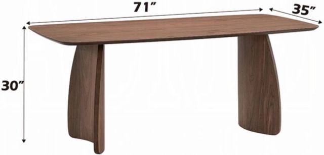 ACME Furniture Hadasa Walnut Dining Table-2