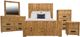 Vintage Furniture Kenny King Panel Bed-1