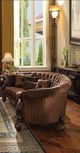 ACME Furniture Versailles Brown/Cherry Oak Sofa-0