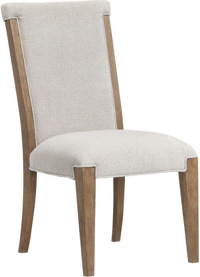 Magnussen Home® Plum Creek 2-Piece Elite Dove/Sierra Brown Dining Side Chair Set with Upholstered Seat and Back-0