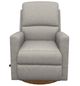 La-Z-Boy® Wynne Fog Manual Swivel Glider Recliner-1
