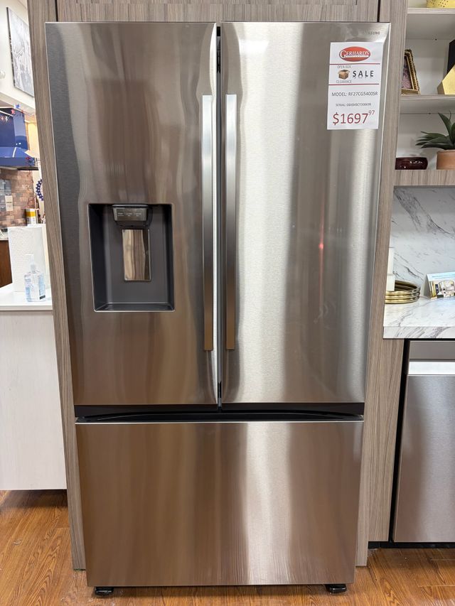 Samsung 36" 25.5 Cu. Ft. Fingerprint Resistant Stainless Steel Counter Depth French Door Refrigerator-0
