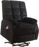 ACME Furniture Ipompea Black Power Recliner with Lift and Massage-0