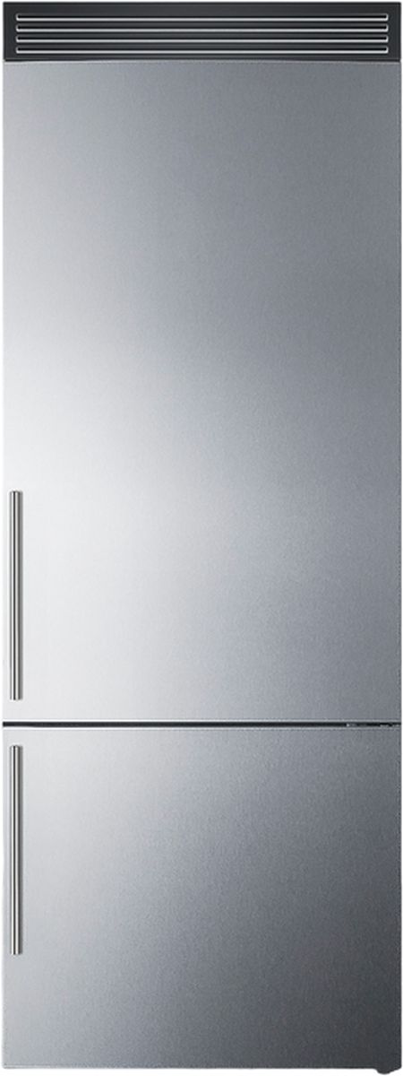 Summit® 27" Jet Black Refrigerator Grill-3