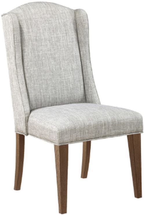 Winners Only® Nevada Brown/Gray Upholstered Dining Side Chair-0