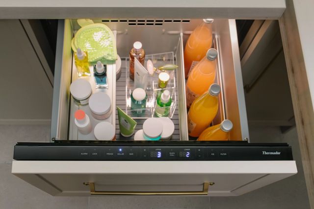 Thermador® 4.7 Cu. Ft. Panel Ready Refrigerator Drawers-2