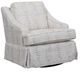 Best Home Furnishings® Ayla Ivory Swivel Glider-0