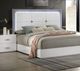 Furniture of America® Stoholm White Full Panel Bed-0