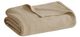 Olliix by Madison Park Freshspun Basketweave Khaki Twin Cotton Blanket-0