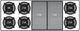 Capital Cooking™ Culinarian 60" Stainless Steel Gas Rangetop-3