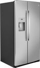 GE® 25.1 Cu. Ft. Stainless Steel Side-By-Side Refrigerator-2