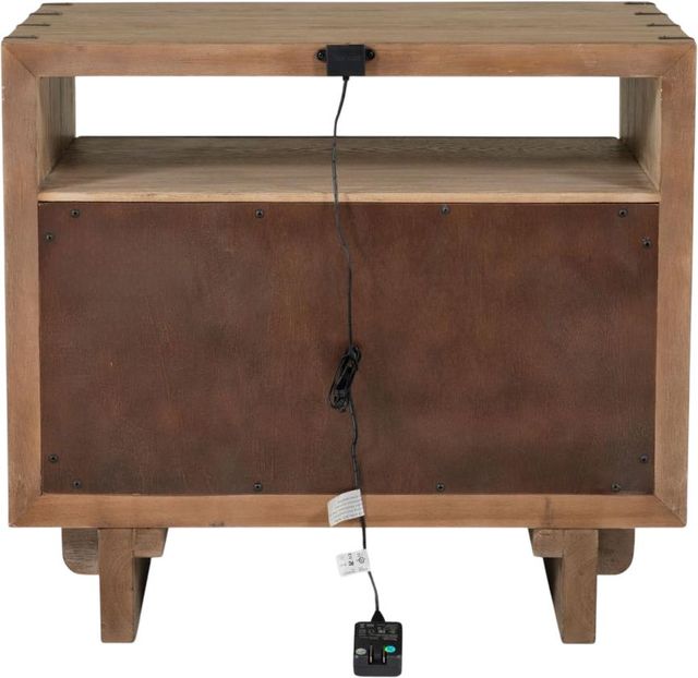 Coaster® Stillwater Weathered Oak Nightstand-4