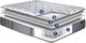 Spring Air® Back Supporter Isabel 12" Hybrid Plush Tight Top King Mattress-3
