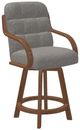 Chromcraft Customizable Ryland Counter Height Swivel Dining Stool-4